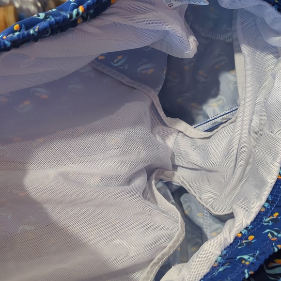 Bugatchi Archer Fish Print Swim Trunks - Picture 10 of 14